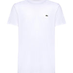 T-shirt in cotone con logo TH6709 001 LACOSTE 