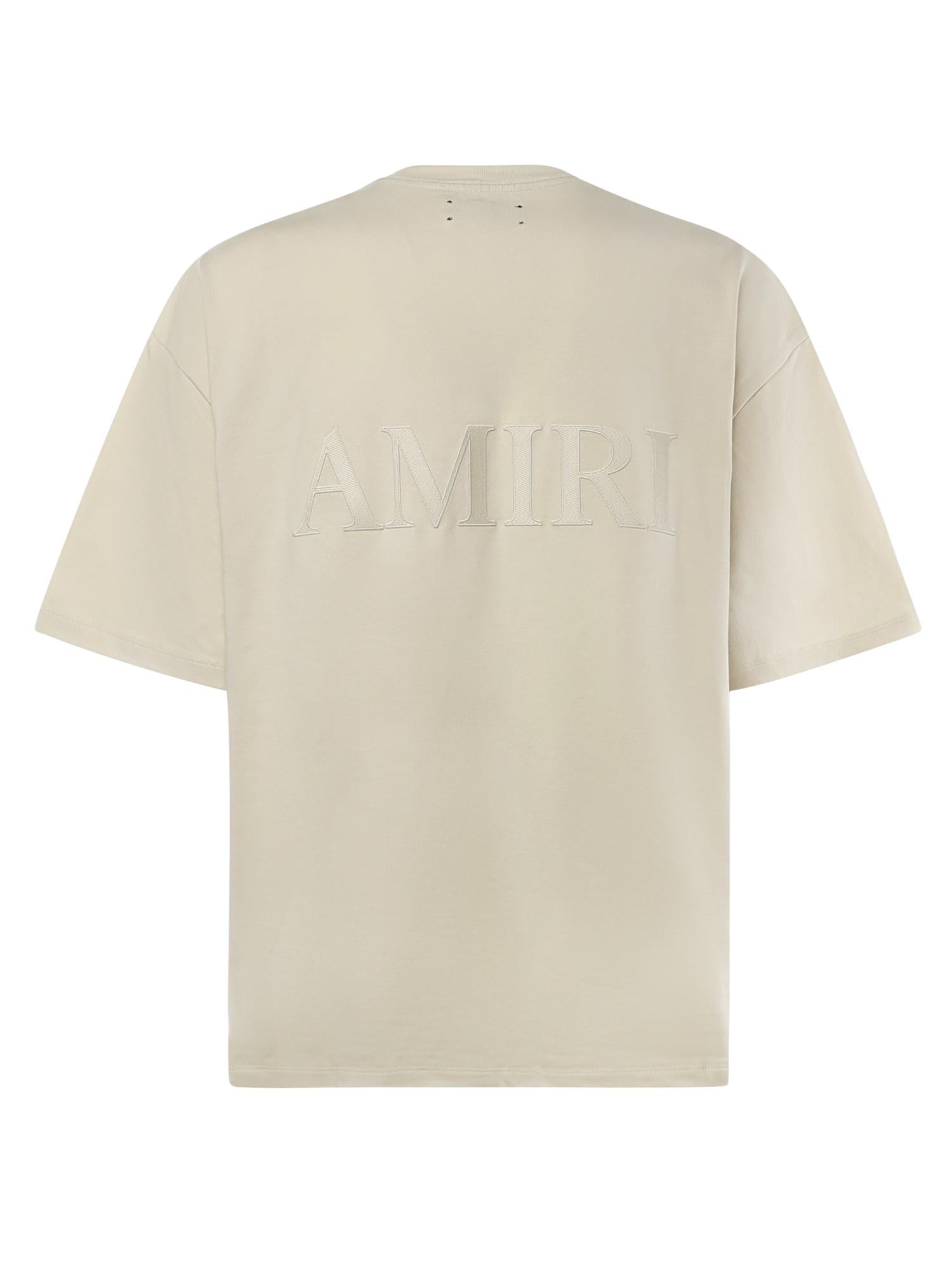 T-shirt in cotone con logo AMJYTE1061 699 AMIRI 