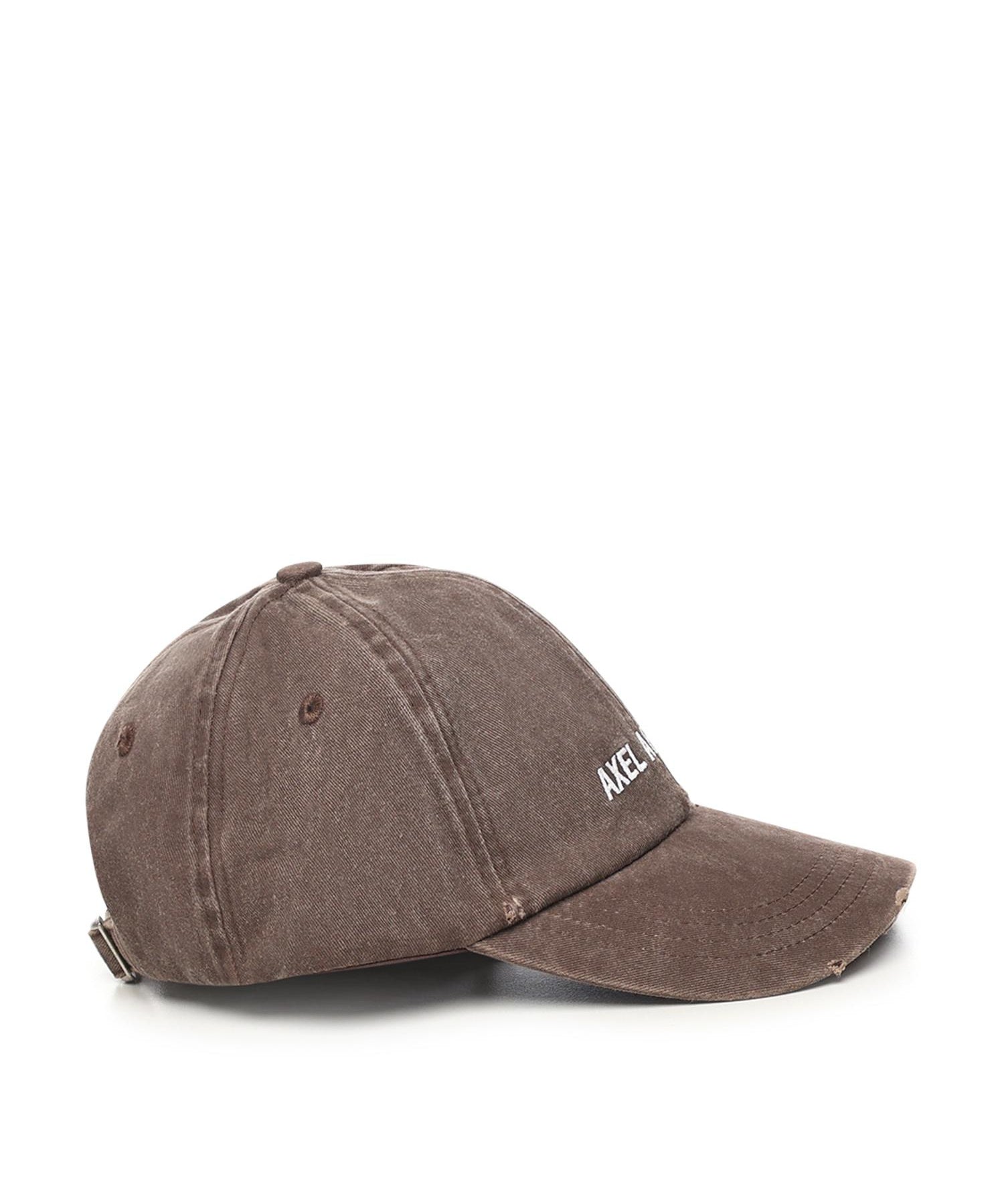 Cappello da baseball con logo X0101012 BROWN AXEL ARIGATO 