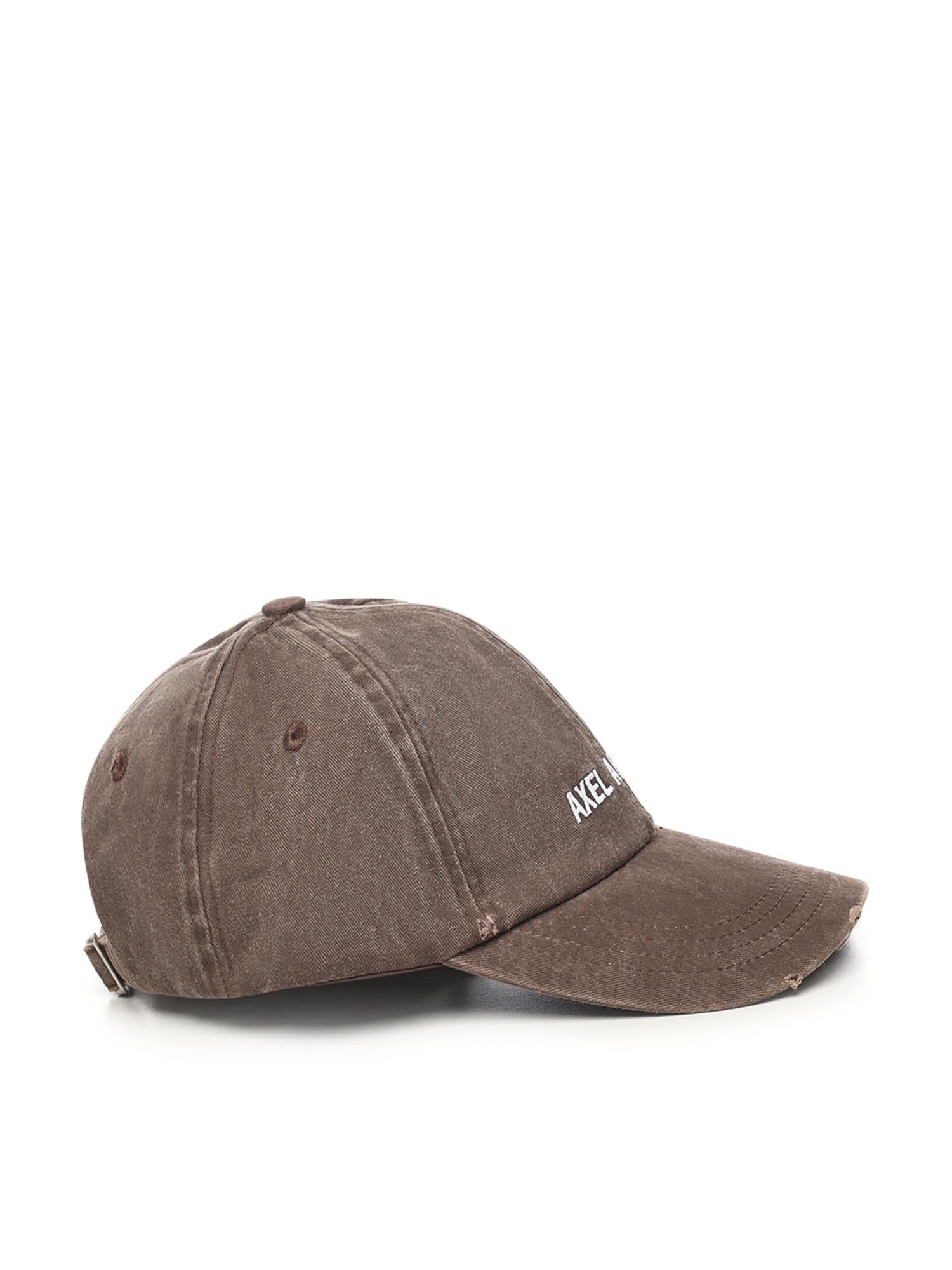 Cappello da baseball con logo X0101012 BROWN AXEL ARIGATO 