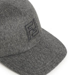 Baseball cap in lana e cashmere FXQ768 AYK2F0COK FENDI 