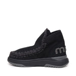 Eskimo jogger glitter logo MUFW421001A BKBK MOU 