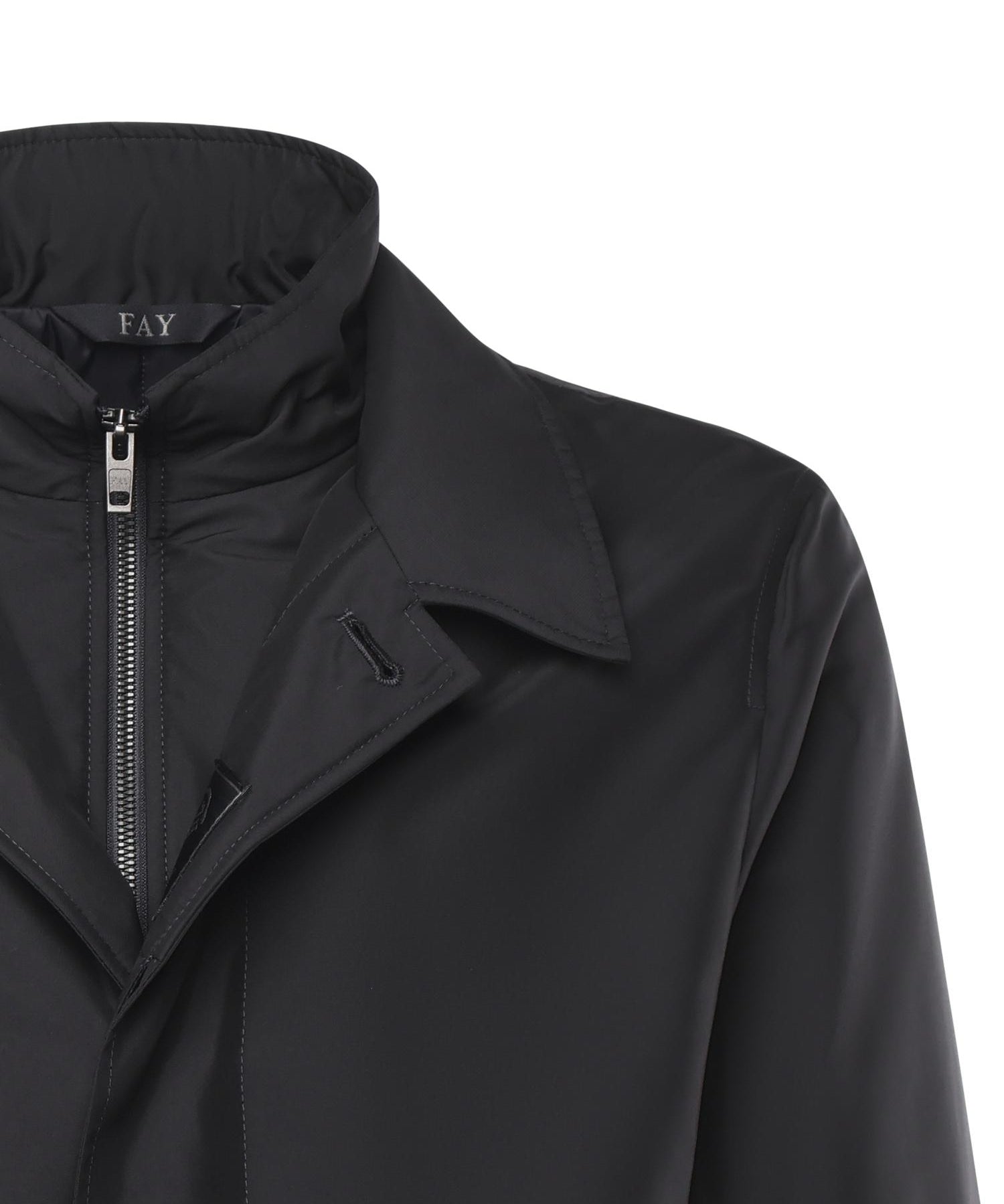 Morning coat in popeline tecnico NAM62510160AXX U804 FAY 