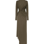 Abito in jersey di viscosa crêpe 867623 V4YX03749 BOTTEGA VENETA 