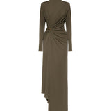 Abito in jersey di viscosa crêpe 867623 V4YX03749 BOTTEGA VENETA 