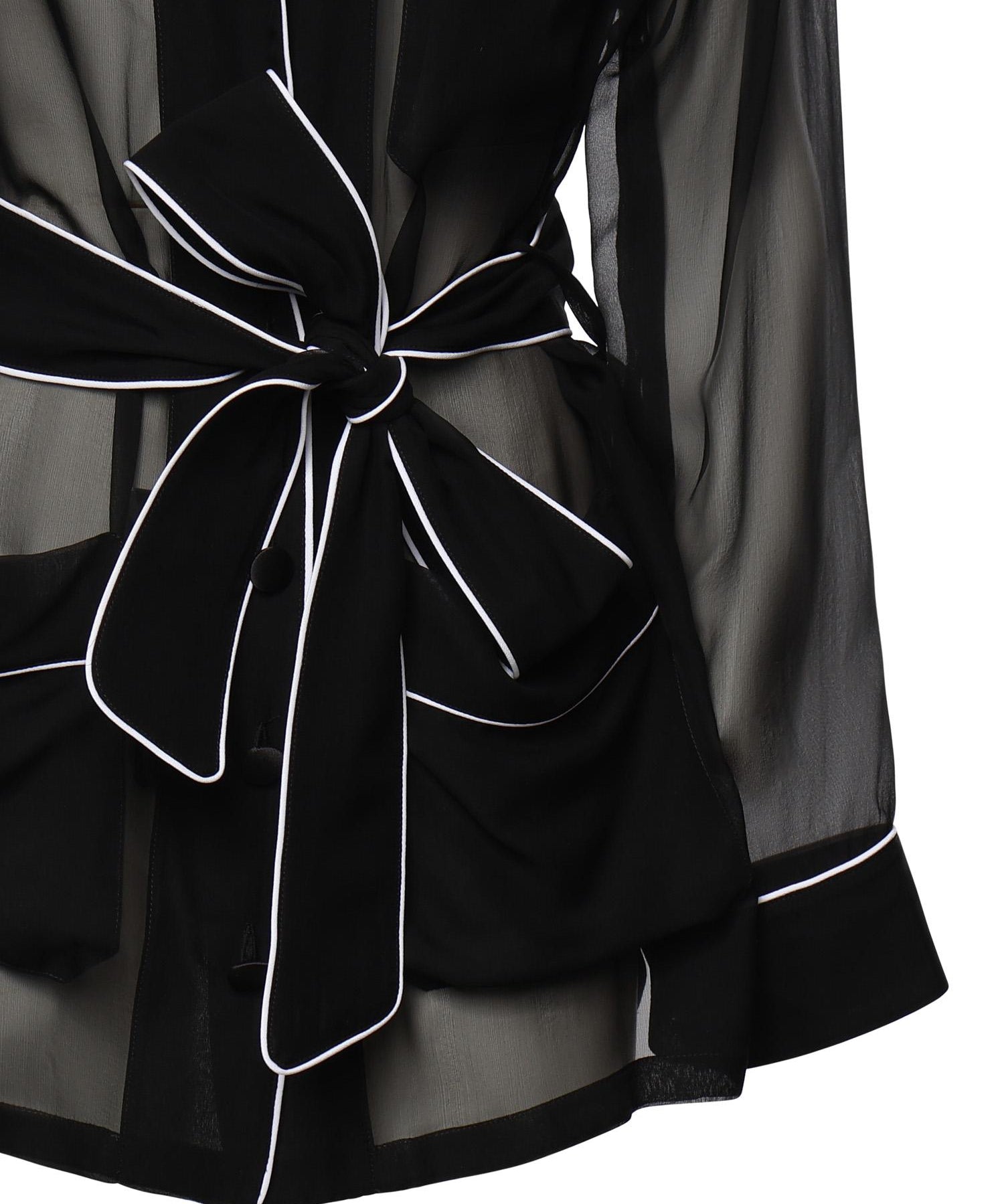 Camicia Vanity in chiffon F5U33T FU1ATN0000 DOLCE & GABBANA 