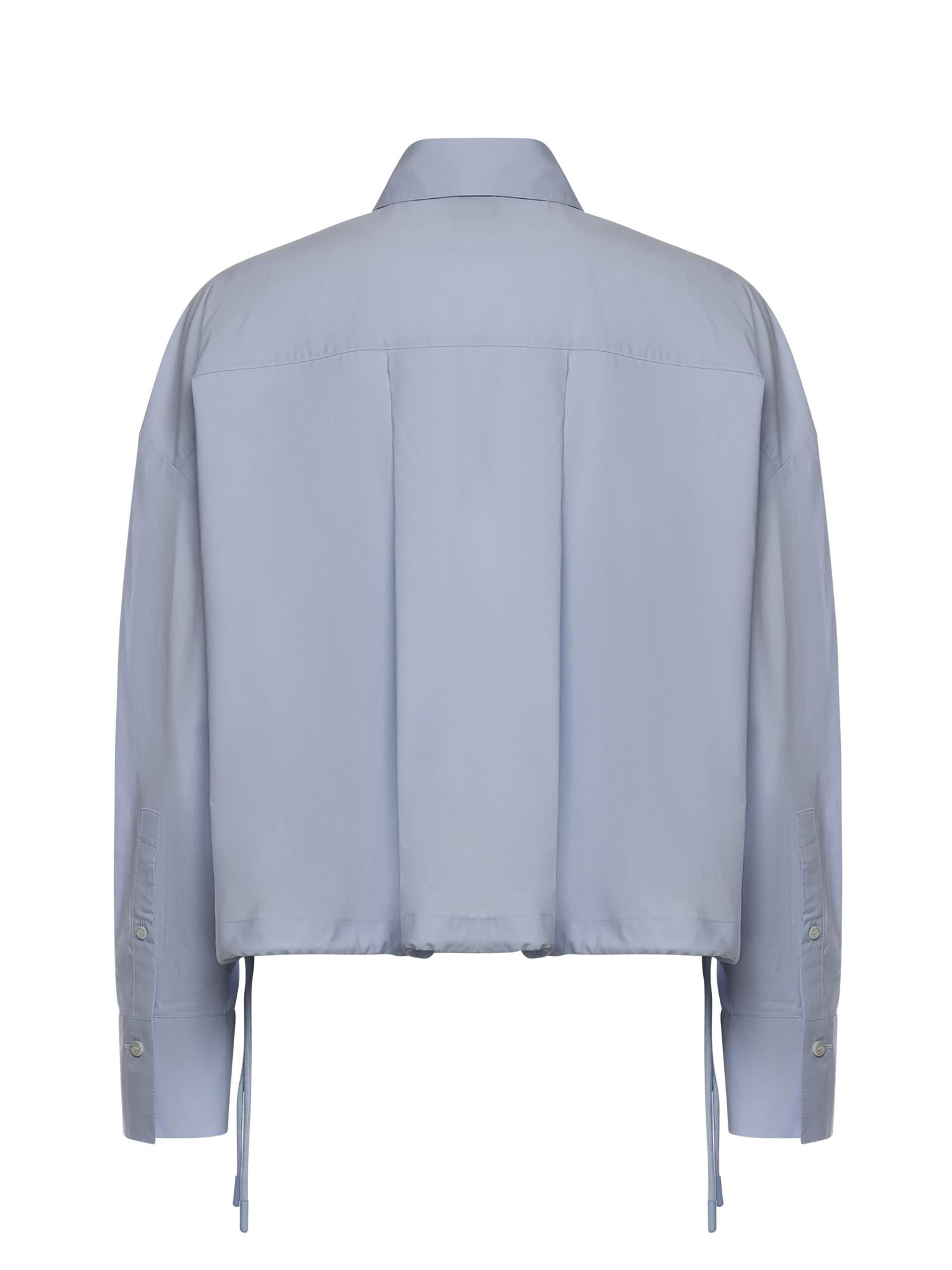 Camicia cropped in cotone 106249 A32LG50 PINKO 