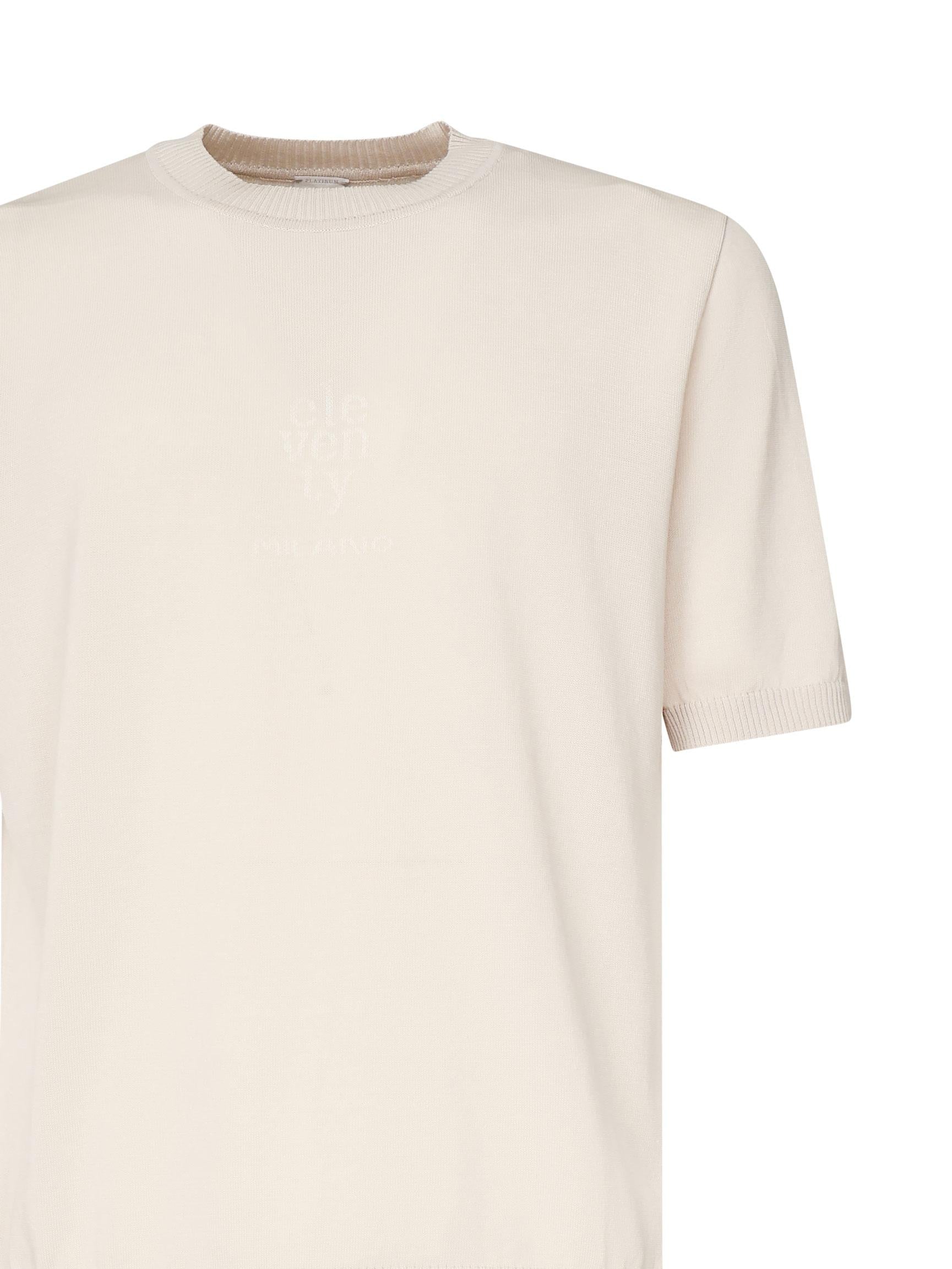 T-shirt in maglia K76MAGK71MAG0K042 02-01 ELEVENTY 