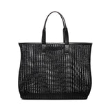 Borsa tote in rafia e pelle<BR/> BM2453 A9O948B956 DOLCE & GABBANA 