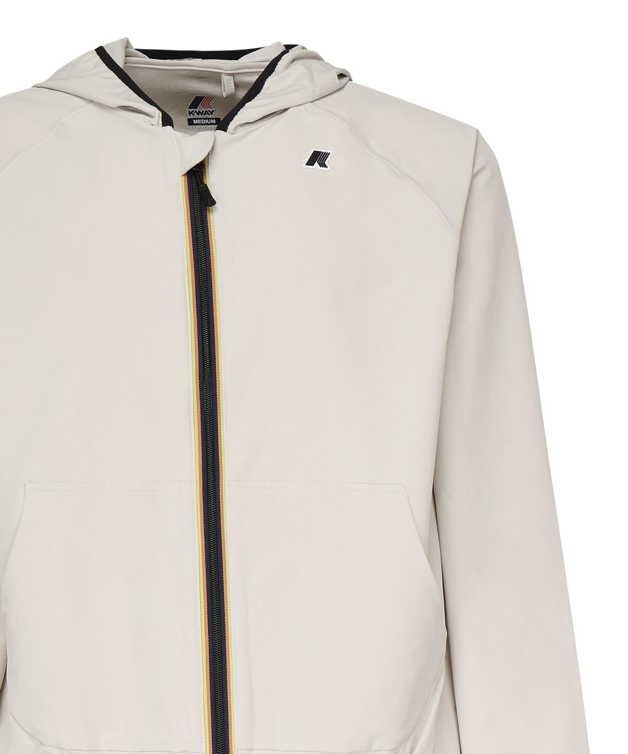 Giacca Fleece con Zip e Cappuccio K8138RW 634 K-WAY 