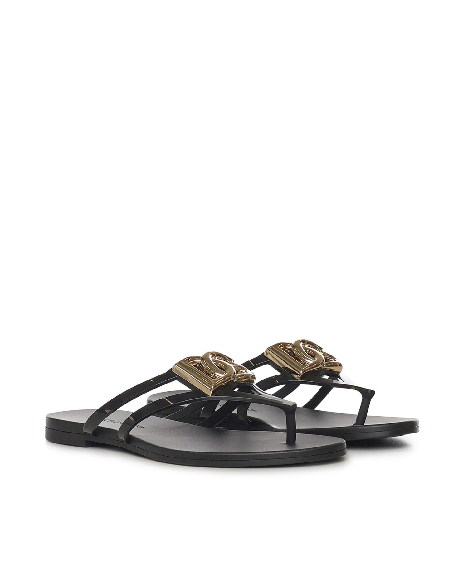 Sandali infradito in gomma CW2418 AY8178E831 DOLCE & GABBANA 