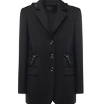 Giacca con cappuccio e coulisse 106117 A30CZ99 PINKO 