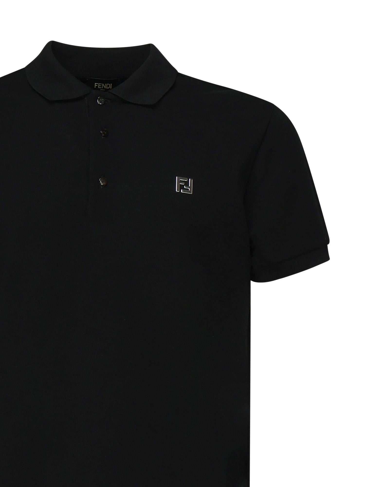 Polo in piquet FY0985 AUA5F0QA1 FENDI 
