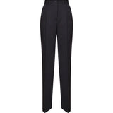 Pantaloni tuxedo in gabardina di lana FTC8ZT FU21EN0000 DOLCE & GABBANA 