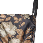 Abito in raso stampa Rosa vintage F6TYFT FSIB8HN5QQ DOLCE & GABBANA 