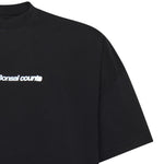 T-shirt in cotone con stampa TS002003 BLK BONSAI 