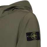 Giacca antigoccia in reps di nylon con logo L1S154100118 S0A22V005G STONE ISLAND 