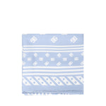 Foulard in twill di seta stampa logo FN090R GDB7ZHC4ZW DOLCE & GABBANA 