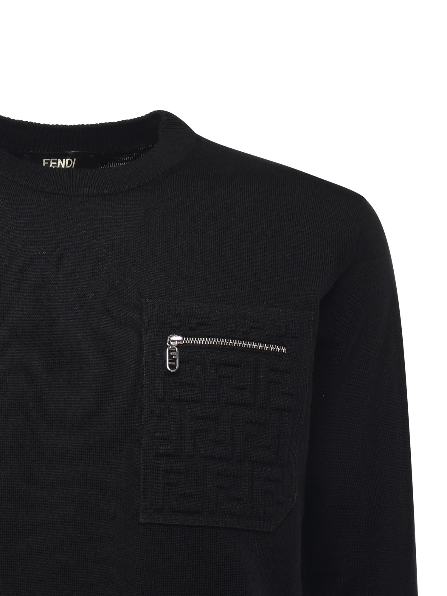 Maglia in lana FZE035 ATMOF0QA1 FENDI 