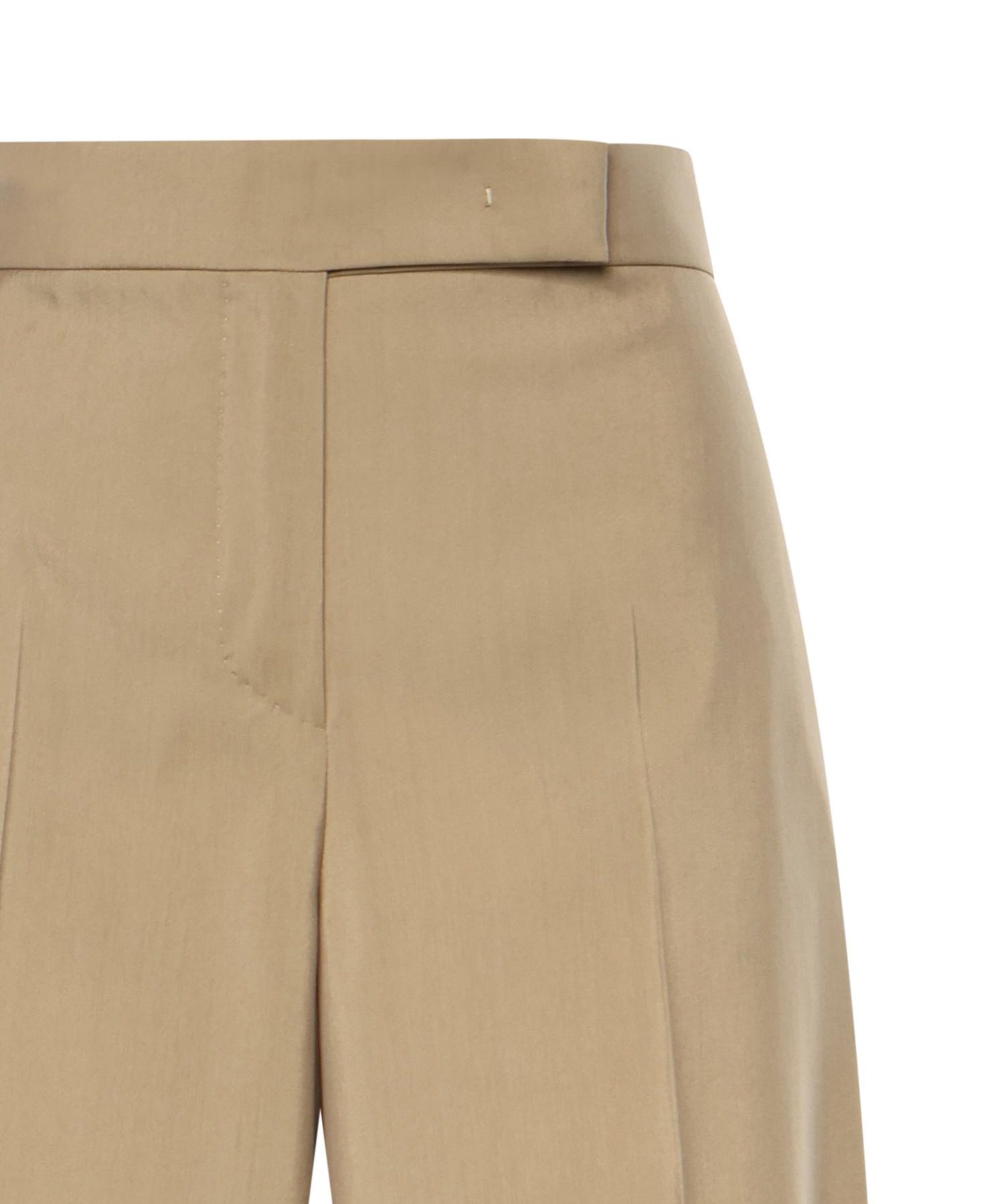 Pantalone in popeline di lana e seta 2611131173600 007 MAX MARA 