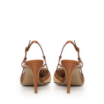 Décolleté slingback Vlogo Signature in rafia 8W2S0R01 THQDAD VALENTINO GARAVANI 