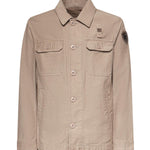 Overshirt in cotone con logo 26SBLUC04118 007452327 BLAUER 