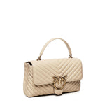 Borsa Love Lady Puff Chevron 100043 A0GKC50Q PINKO 