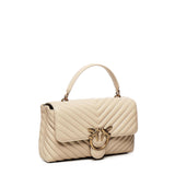 Borsa Love Lady Puff Chevron 100043 A0GKC50Q PINKO 