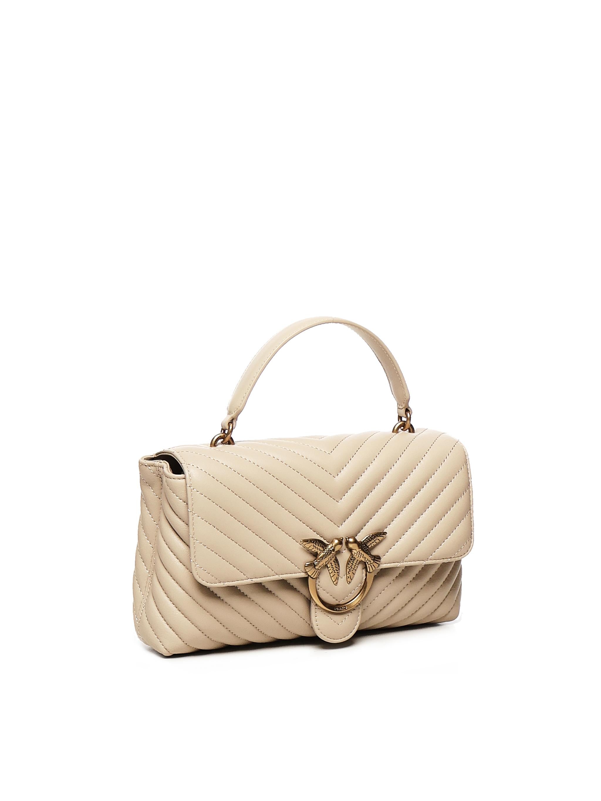 Borsa Love Lady Puff Chevron 100043 A0GKC50Q PINKO 