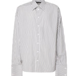Camicia oxford con stampa rigata G5LU6T FR5ZPS8051 DOLCE & GABBANA 