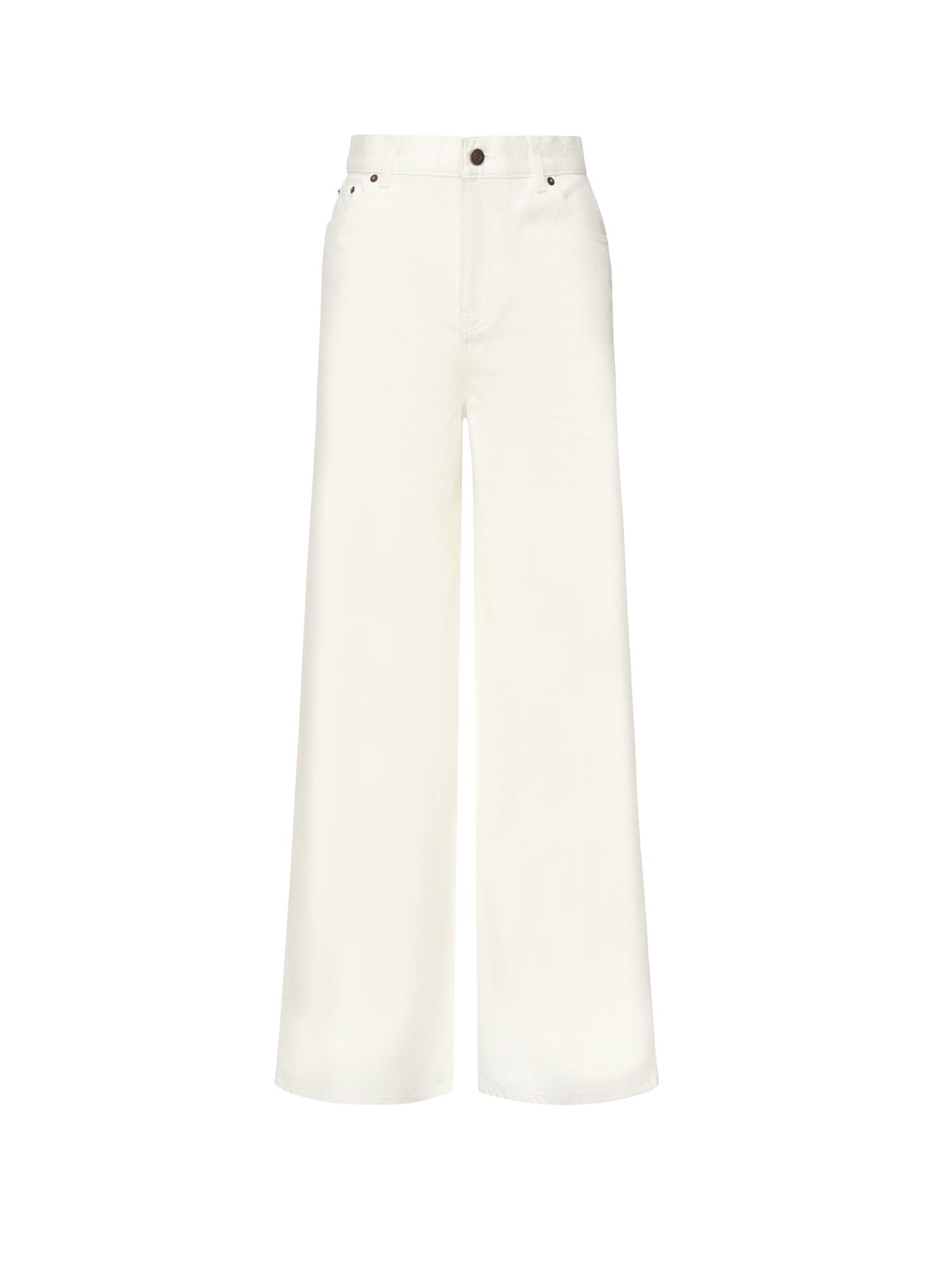 Jeans a gamba ampia in denim CHC25ADP02257 101 CHLOÉ 