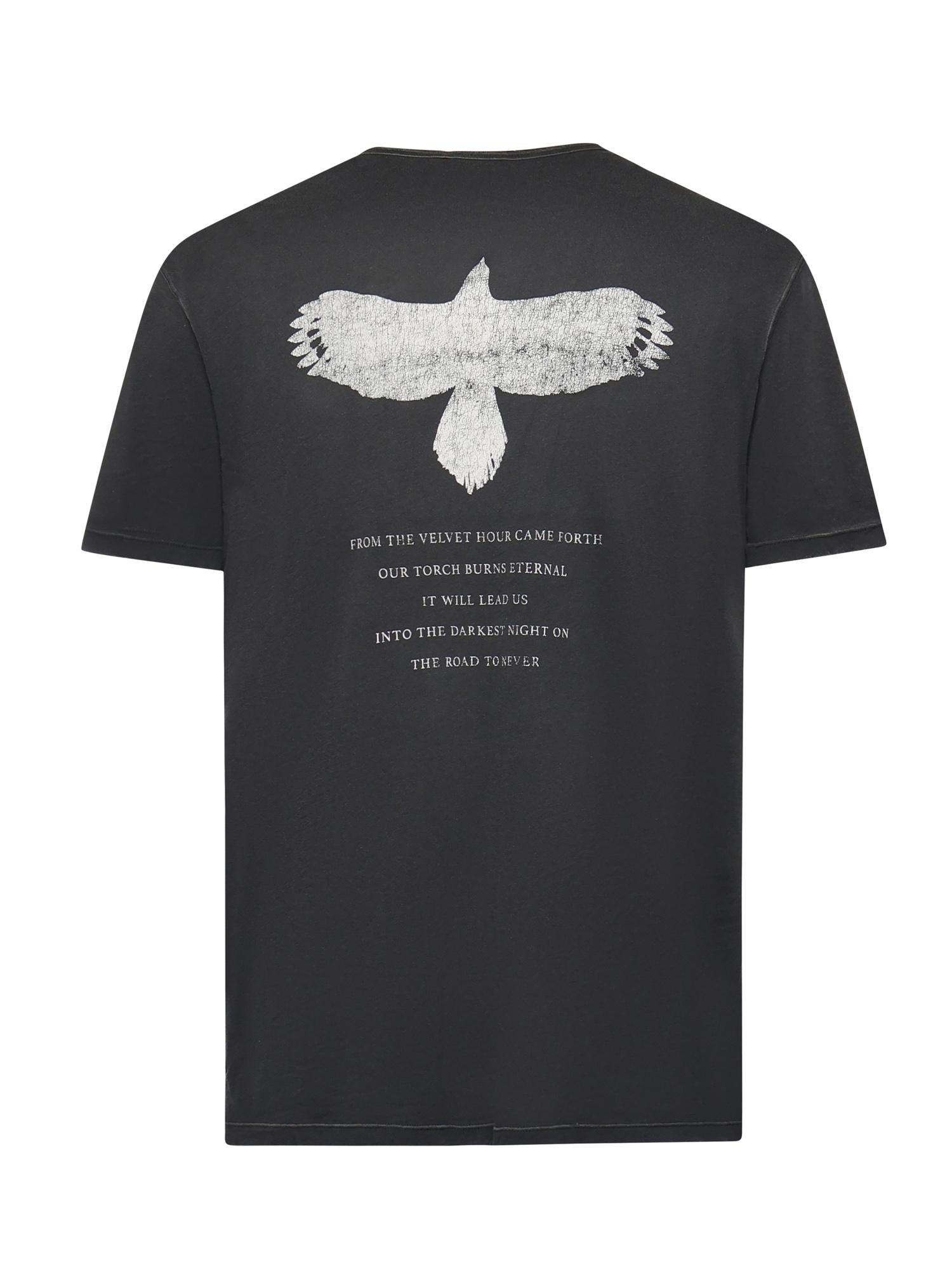 T-shirt Eternal Eagle in cotone B0013414 FA638098 ANN DEMEULEMEESTER 
