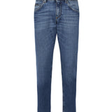 Jeans regular con ricamo GYJCCZ G8MU2S9001 DOLCE & GABBANA 