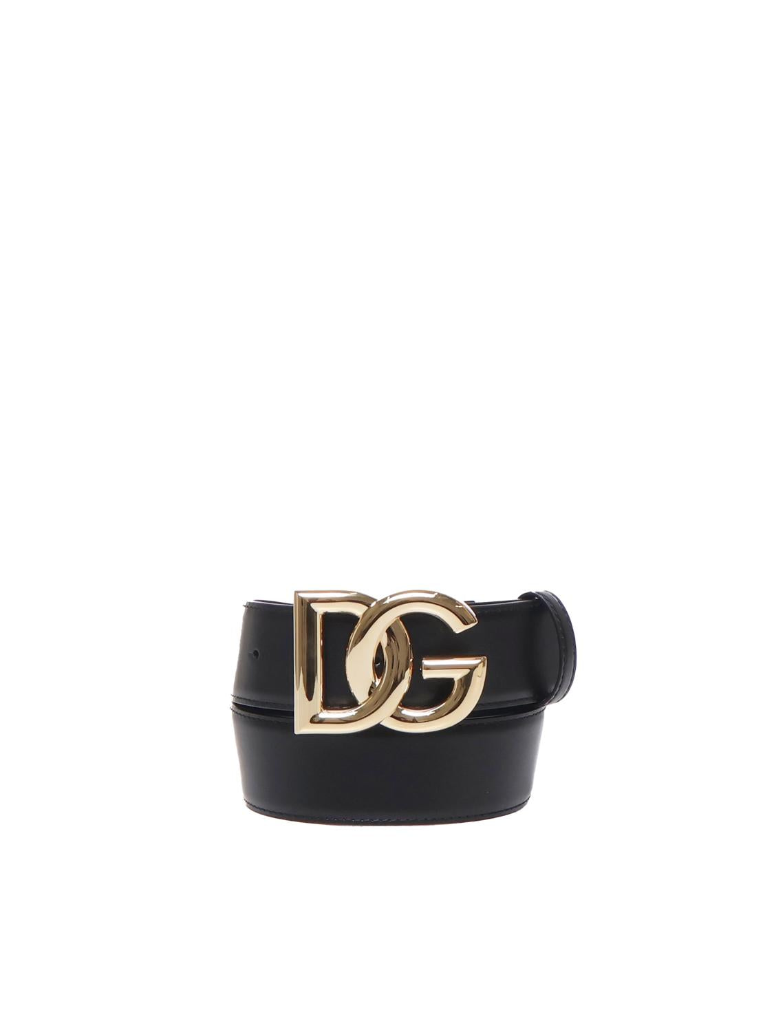 Cintura D&G Logo gold BE1446 AW57680999 DOLCE & GABBANA 