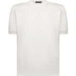 T-shirt in puro cotone BOB BIANCO GIULIANO GALIANO 