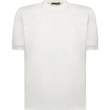T-shirt in puro cotone BOB BIANCO GIULIANO GALIANO 