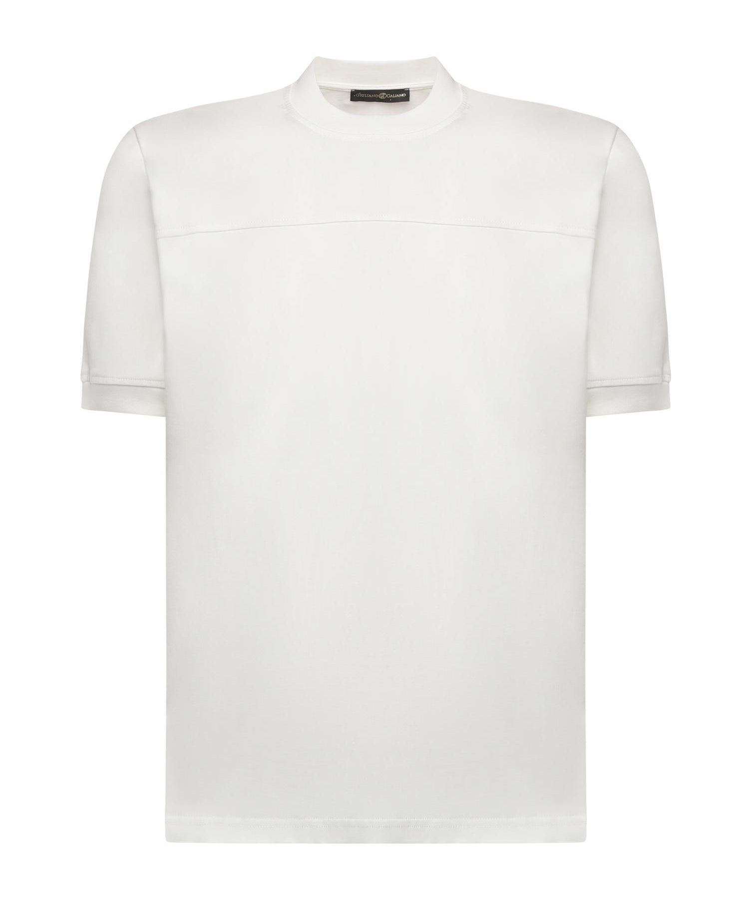 T-shirt in puro cotone BOB BIANCO GIULIANO GALIANO 