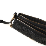 Borsa a spalla piccola Mini Double Bag full strass 105359 A2WFZ99Q PINKO 