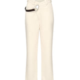 Pantaloni incrociati con cintura 105071 A2JPC21 PINKO 