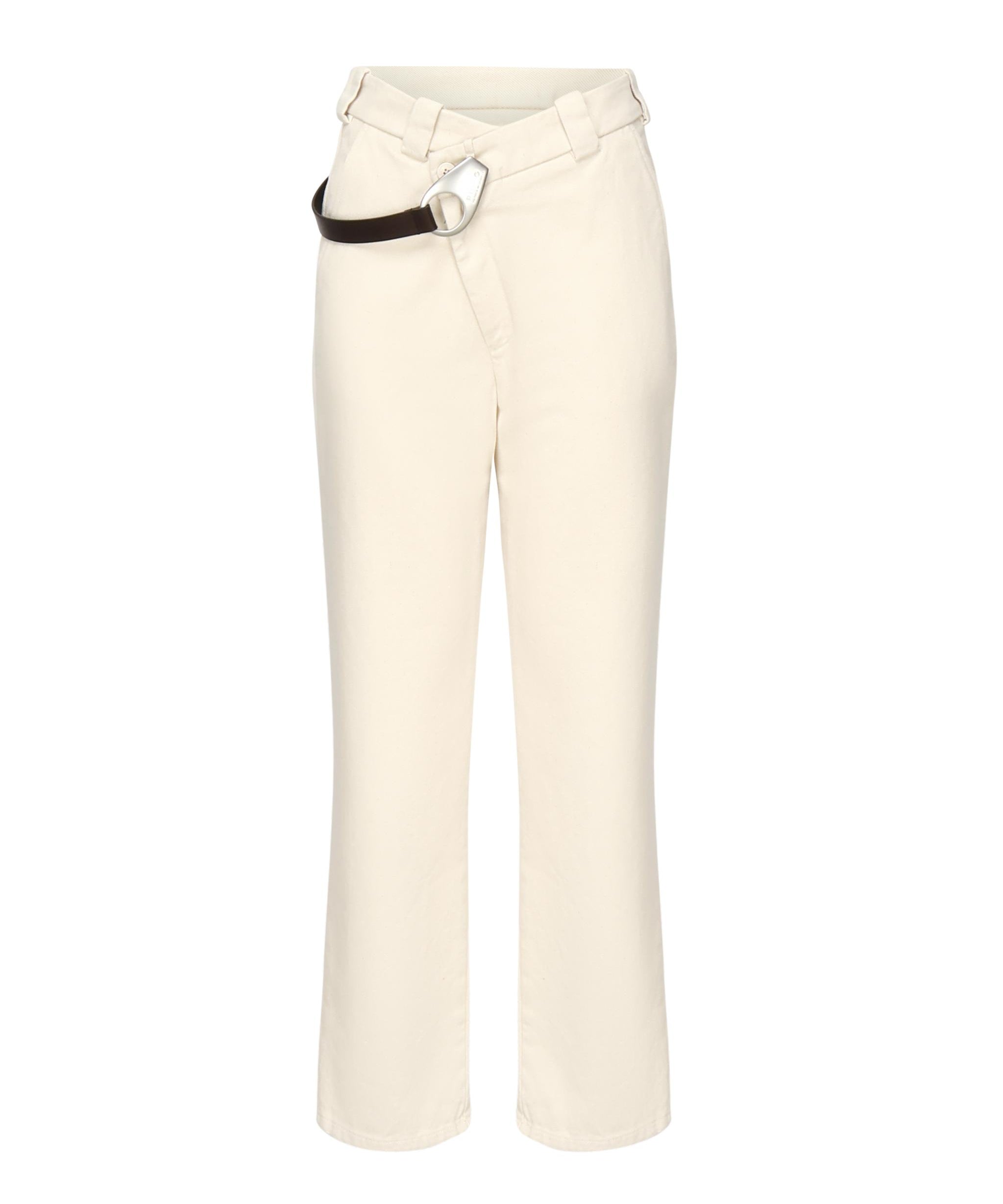 Pantaloni incrociati con cintura 105071 A2JPC21 PINKO 