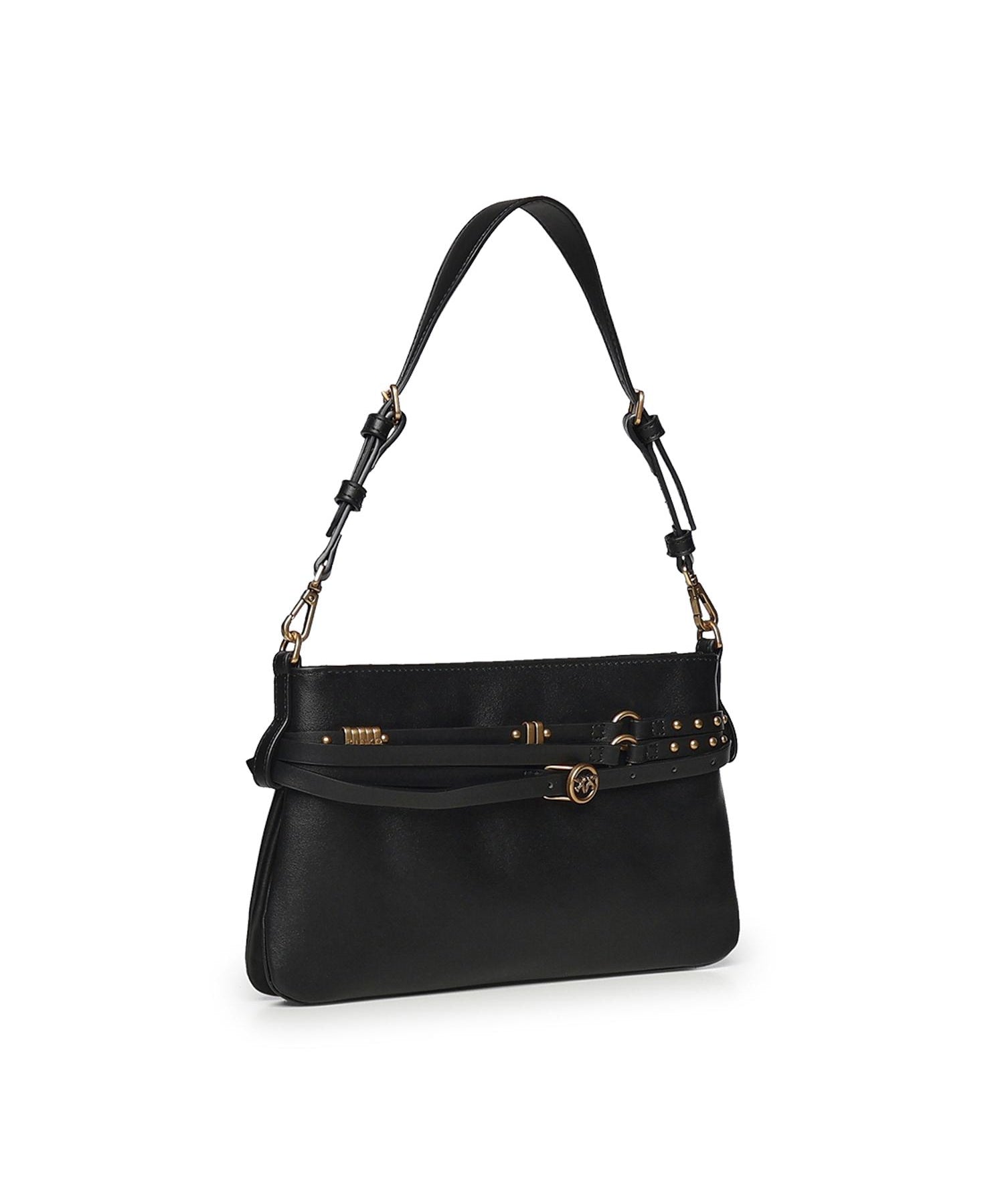 Borsa a spalla Belt Bag Mini in pelle 106177 A0QOZ99Q PINKO 