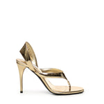 SANDALI INFRADITO IN PELLE LAMINATA AA3S122CK298 240 ALAIA 