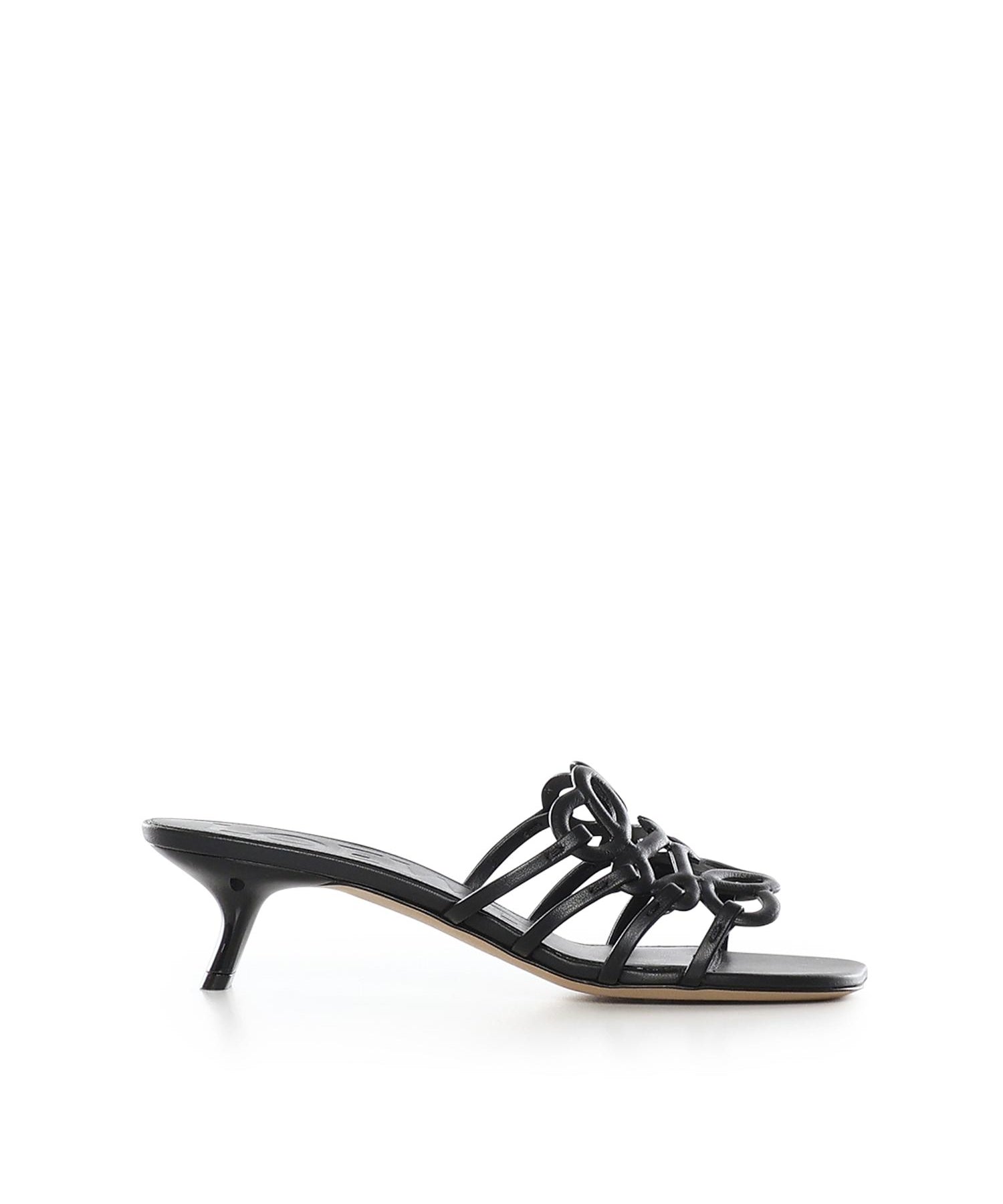 Slide Anagram Petal in pelle di vitello LPEA465X07 1100 LOEWE 