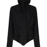 Camicia a body in seta 2321160233600 MORETTO003 SPORTMAX 