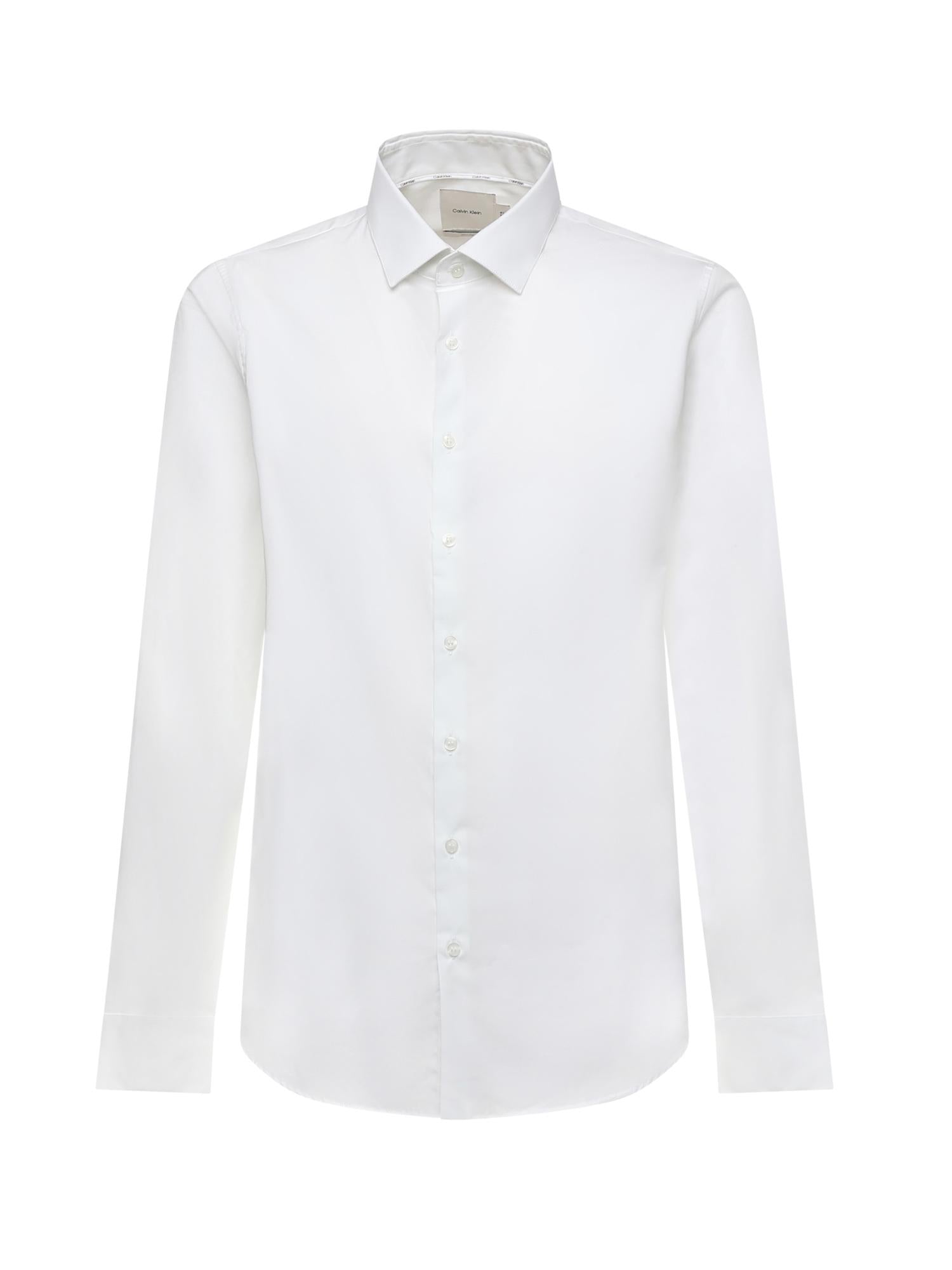 Camicia button-down in popeline di cotone K10K114490 0K4 CALVIN KLEIN 