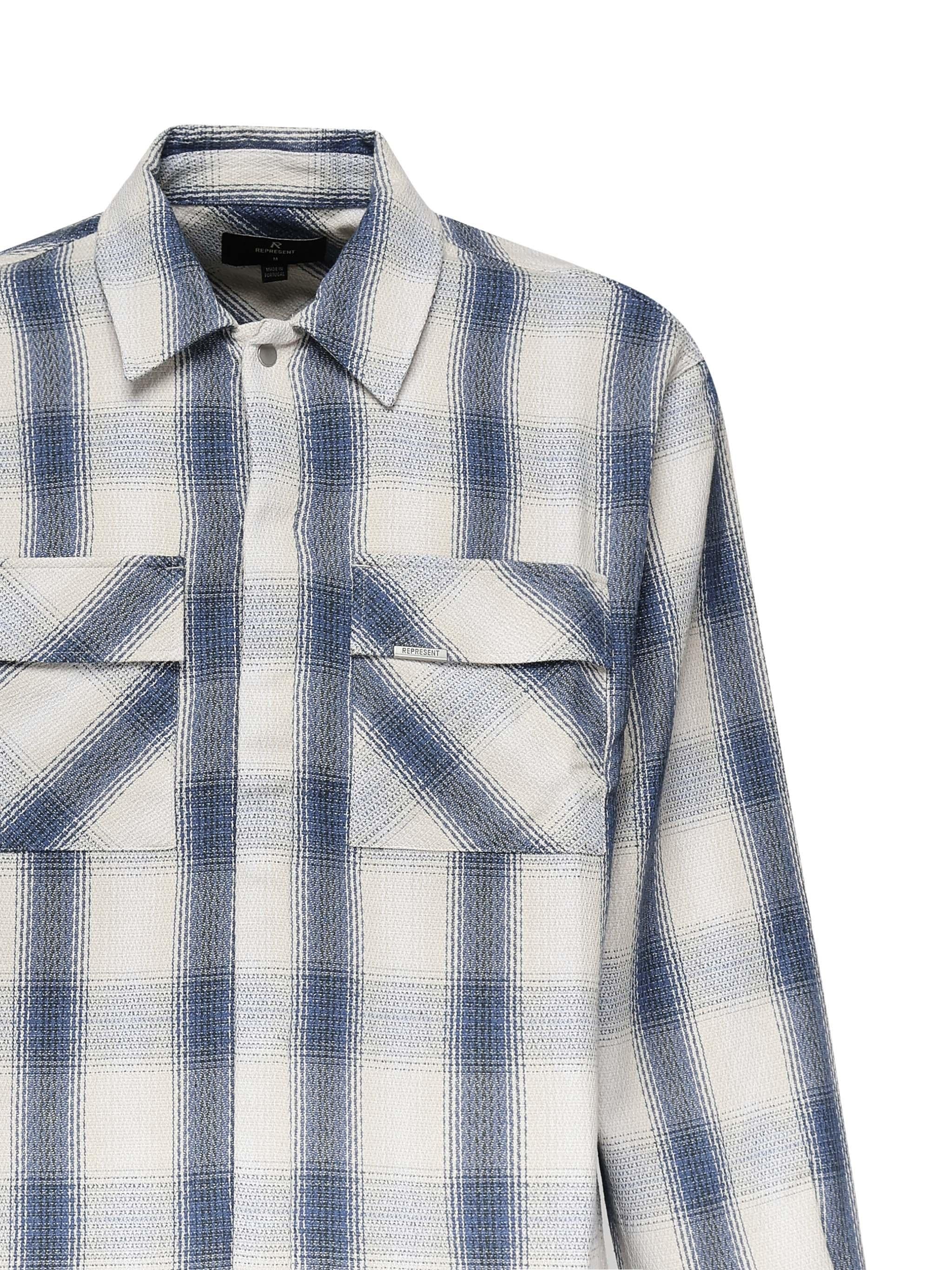 Camicia in flanella a quadri MLM2905 07 REPRESENT 