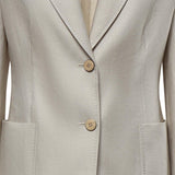 Blazer monopetto in lino 2611041052600 006 MAX MARA 