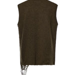 Gilet in maglia di lana SH0FB0026 M13283727S MM6 Maison Margiela 