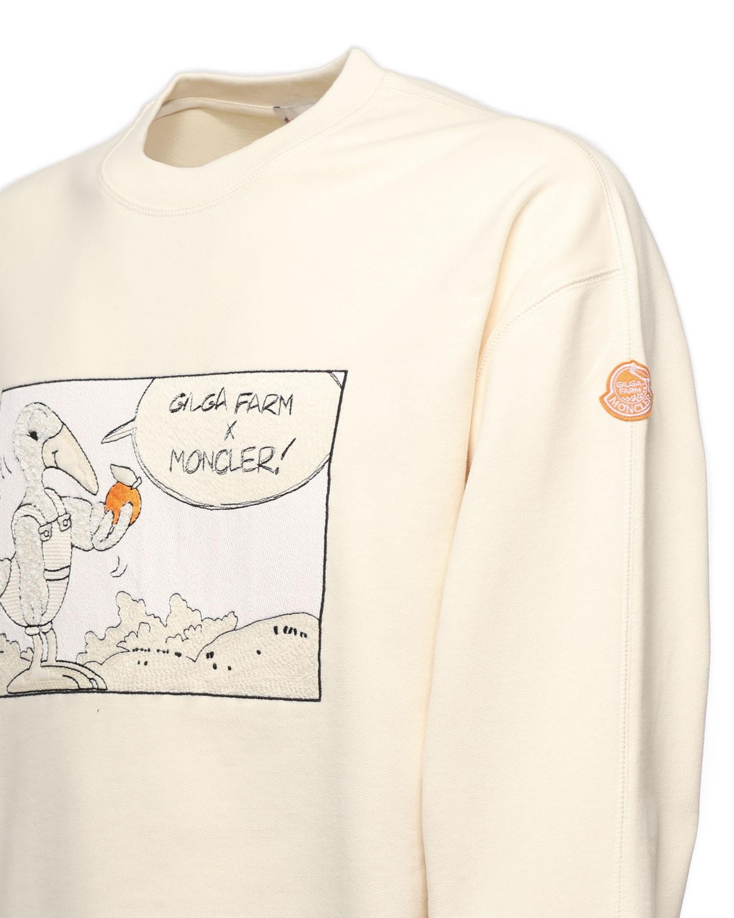 Felpa Moncler x Gilga Farm by Donald Glover K24028G00002 89AUJ02B MONCLER GENIUS 