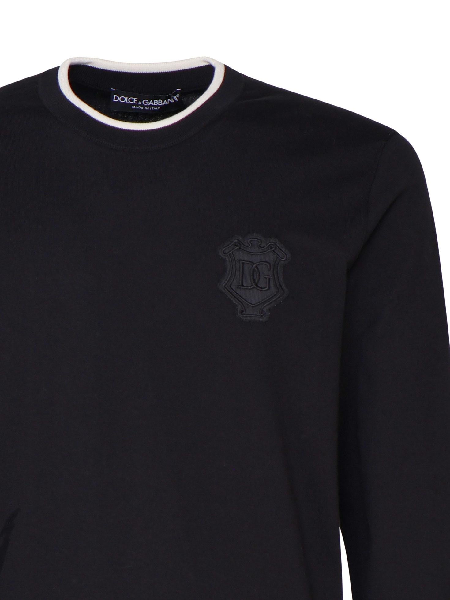 Maglioncino in cotone GXX72Z JBCE5N0000 DOLCE & GABBANA 
